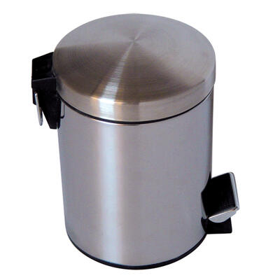 Brushed Stainless Steel Bucket 3 Liter Soft Close